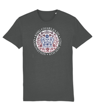 Load image into Gallery viewer, The Coronation T Shirt- King Charles III- May 2023- official design-GAS T Shirts