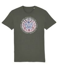 Load image into Gallery viewer, The Coronation T Shirt- King Charles III- May 2023- official design-GAS T Shirts