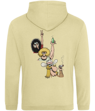 Load image into Gallery viewer, Fabulous Furry Freak Bros-3 heads cartoon-Gilbert Shelton-Hoodie back print-GAS T Shirts