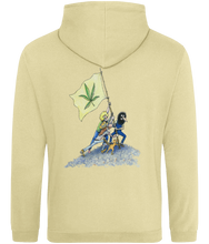 Load image into Gallery viewer, Fabulous Furry Freak Bros-Raise the Flag-Gilbert Shelton-Hoodie back print-GAS T Shirts