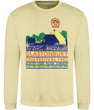Load image into Gallery viewer, Glastonbury CND Festival 1982-Pyramid-Sweatshirt-GAS T Shirts-GLA02