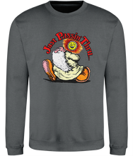 Load image into Gallery viewer, Mr Natural-Just Passin Thru-Crumb-Sweatshirt-GAS T Shirts-HG01