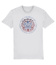 Load image into Gallery viewer, The Coronation T Shirt- King Charles III- May 2023- official design-GAS T Shirts