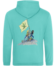 Load image into Gallery viewer, Fabulous Furry Freak Bros-Raise the Flag-Gilbert Shelton-Hoodie back print-GAS T Shirts