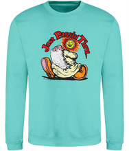 Load image into Gallery viewer, Mr Natural-Just Passin Thru-Crumb-Sweatshirt-GAS T Shirts-HG01