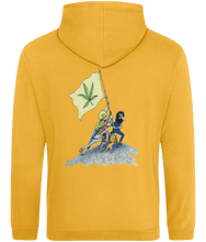 Load image into Gallery viewer, Fabulous Furry Freak Bros-Raise the Flag-Gilbert Shelton-Hoodie back print-GAS T Shirts