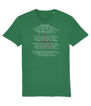 Load image into Gallery viewer, William Henley-Invictus-Poetry-GAS T Shirts-P002