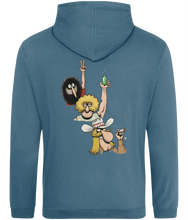 Load image into Gallery viewer, Fabulous Furry Freak Bros-3 heads cartoon-Gilbert Shelton-Hoodie back print-GAS T Shirts
