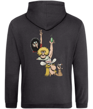Load image into Gallery viewer, Fabulous Furry Freak Bros-3 heads cartoon-Gilbert Shelton-Hoodie back print-GAS T Shirts