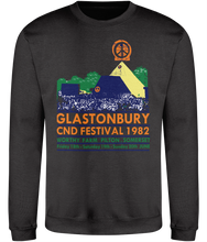 Load image into Gallery viewer, Glastonbury CND Festival 1982-Pyramid-Sweatshirt-GAS T Shirts-GLA02