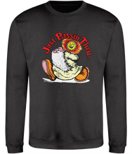 Load image into Gallery viewer, Mr Natural-Just Passin Thru-Crumb-Sweatshirt-GAS T Shirts-HG01