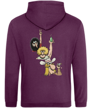 Load image into Gallery viewer, Fabulous Furry Freak Bros-3 heads cartoon-Gilbert Shelton-Hoodie back print-GAS T Shirts