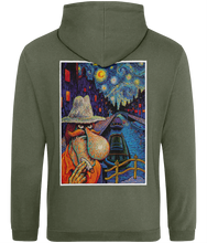 Load image into Gallery viewer, Fabulous Furry Freak Bros-Van Gogh cartoon-Paul Mavrides-Hoodie back print-GAS T Shirts