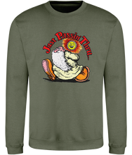 Load image into Gallery viewer, Mr Natural-Just Passin Thru-Crumb-Sweatshirt-GAS T Shirts-HG01