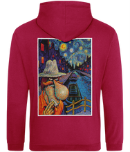 Load image into Gallery viewer, Fabulous Furry Freak Bros-Van Gogh cartoon-Paul Mavrides-Hoodie back print-GAS T Shirts