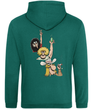 Load image into Gallery viewer, Fabulous Furry Freak Bros-3 heads cartoon-Gilbert Shelton-Hoodie back print-GAS T Shirts
