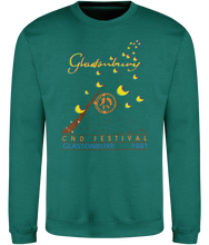 Load image into Gallery viewer, Glastonbury CND Festival 1981-Sweatshirt-Globe-GAS T Shirts-GLA01