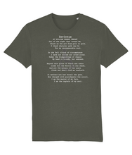 Load image into Gallery viewer, William Henley-Invictus-Poetry-GAS T Shirts-P002