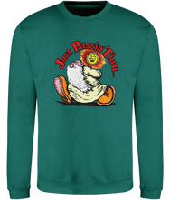 Load image into Gallery viewer, Mr Natural-Just Passin Thru-Crumb-Sweatshirt-GAS T Shirts-HG01