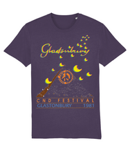Load image into Gallery viewer, Glastonbury CND Festival 1981-Globe-GAS T Shirts-GLA01