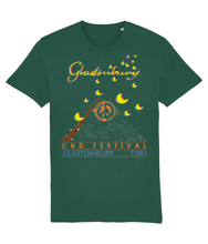Load image into Gallery viewer, Glastonbury CND Festival 1981-Globe-GAS T Shirts-GLA01