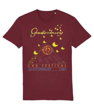 Load image into Gallery viewer, Glastonbury CND Festival 1981-Globe-GAS T Shirts-GLA01