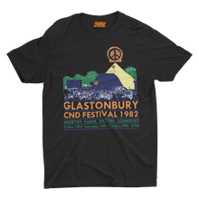 Load image into Gallery viewer, Glastonbury CND Festival 1982-Pyramid-GAS T Shirts-GLA02