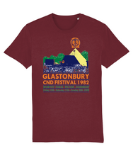 Load image into Gallery viewer, Glastonbury CND Festival 1982-Pyramid-GAS T Shirts-GLA02