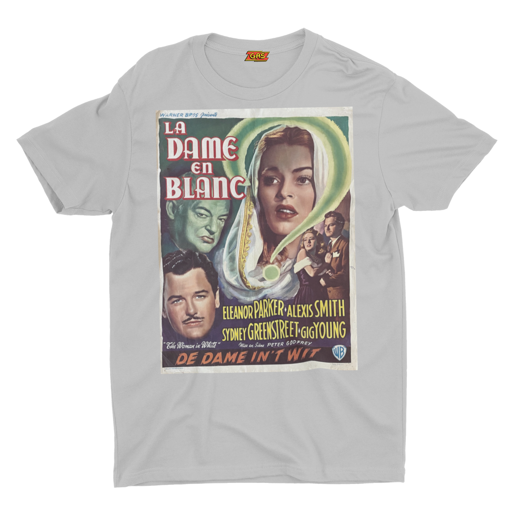 SALE of La Dame en Blanc-Classic Film Poster Design-GAS T Shirts-FN07