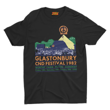 Load image into Gallery viewer, SALE of Glastonbury CND Festival 1982-Pyramid-GAS T Shirts-GLA02
