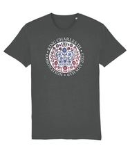 Load image into Gallery viewer, The Coronation T Shirt- King Charles III- May 2023- official design-GAS T Shirts
