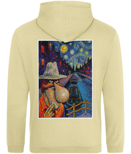 Fabulous Furry Freak Bros-Van Gogh cartoon-Paul Mavrides-Hoodie back print-GAS T Shirts