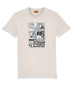 Fat Freddy's Cat, Cat Door Cartoon by Shelton, 1969 GAS retro T Shirt – GAS T  Shirts