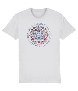 The Coronation T Shirt- King Charles III- May 2023- official design-GAS T Shirts