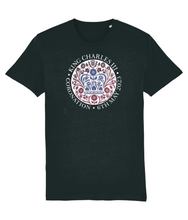 Load image into Gallery viewer, The Coronation T Shirt- King Charles III- May 2023- official design-GAS T Shirts
