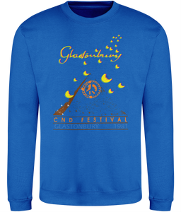 Glastonbury CND Festival 1981-Sweatshirt-Globe-GAS T Shirts-GLA01