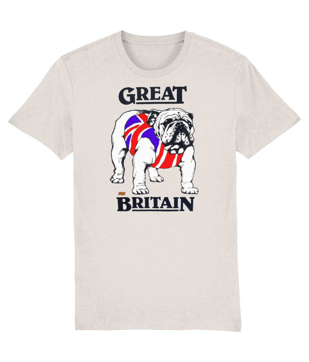 Great British Bulldog-Retro-GAS T Shirts-SO03