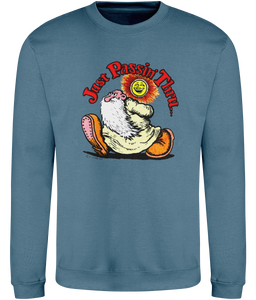 Mr Natural-Just Passin Thru-Crumb-Sweatshirt-GAS T Shirts-HG01