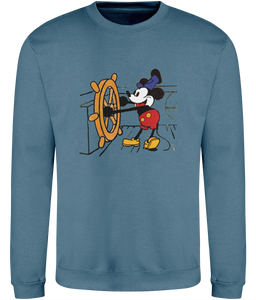Steamboat Willie-Sweatshirt-Cartoon-GAS T Shirts-SB01