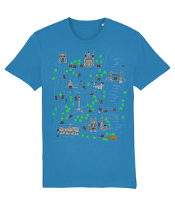 Sites of London map-Retro-GAS T Shirts-SO05