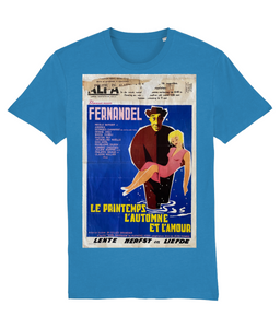 Fernandel-l'automne et l'amour-Classic Film Poster-GAS T Shirts-FN04