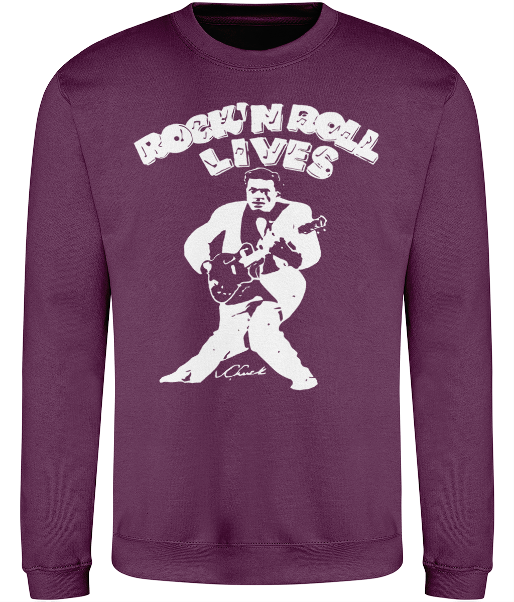 Chuck Berry-Sweatshirt-1972 Wembley Rock n Roll festival-GAS T Shirts