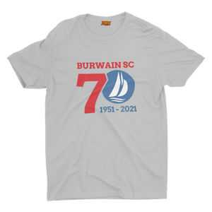 Burwain Sailing Club 70th Anniversary garments
