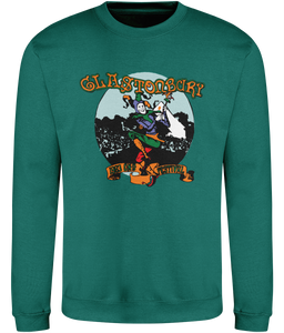 Glastonbury CND Festival 1983-Sweatshirt-Jester-GAS T Shirts-GLA03