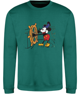 Steamboat Willie-Sweatshirt-Cartoon-GAS T Shirts-SB01