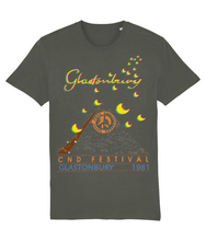 Load image into Gallery viewer, Glastonbury CND Festival 1981-Globe-GAS T Shirts-GLA01
