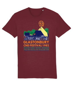 Glastonbury CND Festival 1982-Pyramid-GAS T Shirts-GLA02