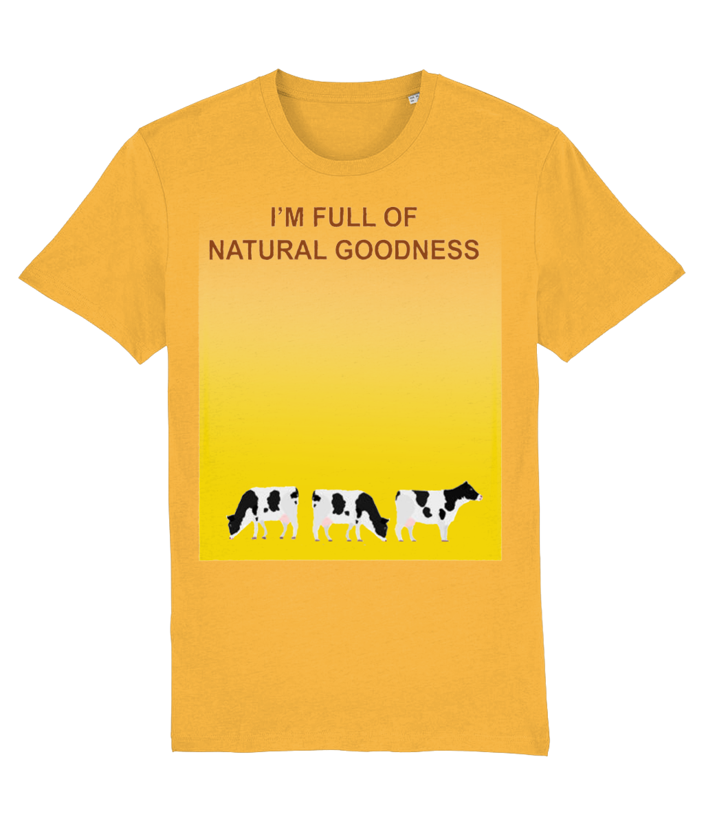 I'm full of natural goodness-National Dairy Council 1979-T Shirt-GAS T Shirts