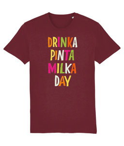 Drink a pinta milk a day-National Dairy Council 1979-T Shirt-GAS T Shirts