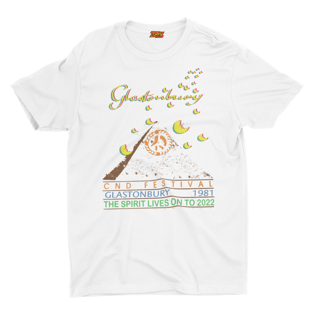 Glastonbury-The Spirit Lives on to 2022-Retro-GAS T Shirts-GLA 08